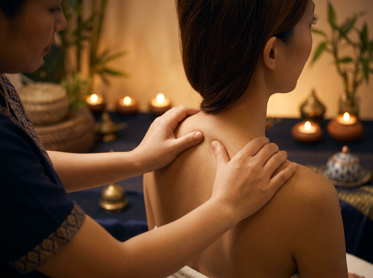 Hoofd-, nek & schoudermassage