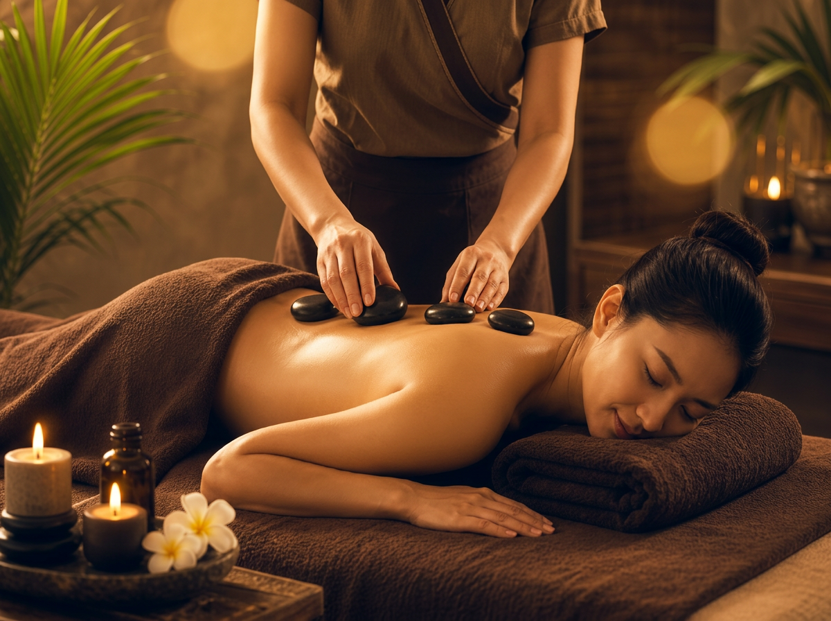 Hotstone massage